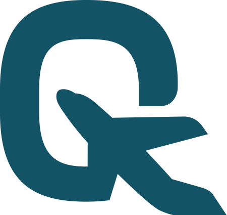 Das Q aus dem Logo von AIR UNIQON